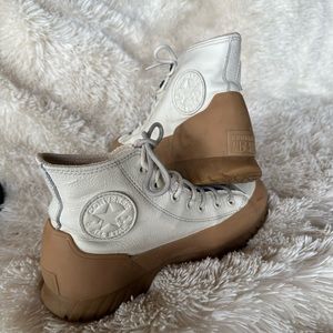 Converse All Star Lugged High-Top, Women’s Size 8, WaterProof, minimal wear $60
